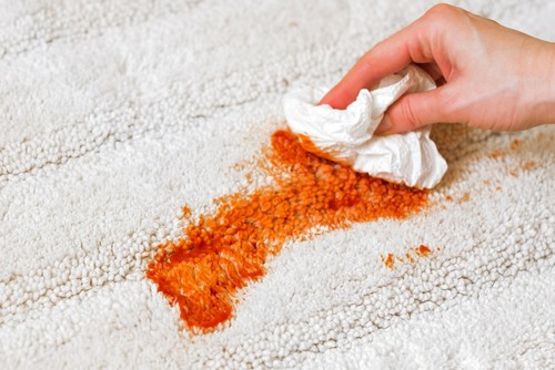 Removing Common Singaporean Food Stains from Carpets
